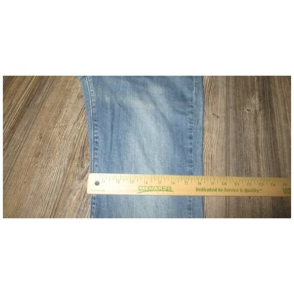 Levis Demi Curve Classic Rise Boot Cut Stretch Jeans Size 12 / 31 Msre 30x28 - Picture 8 of 11